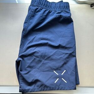 Ten Thousand Blue Athletic Shorts Lightweight Performance